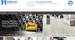 Desktop Screenshot of hamiltonscarpets.com